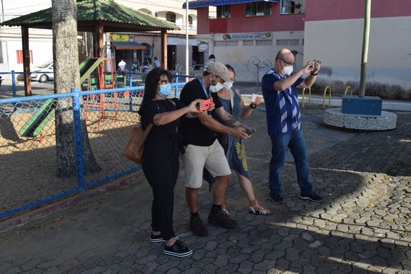 Participantes do encontro fotográfico de A Gazeta capturam imagens na Ilha das Caieiras, em Vitória por A Gazeta