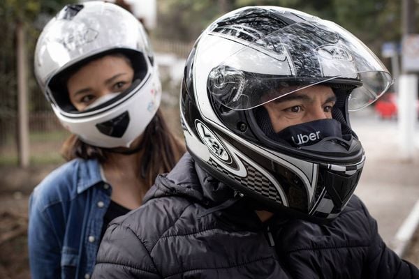 Uber lançou, em Belo Horizonte, a modalidade de transporte de passageiros em motos