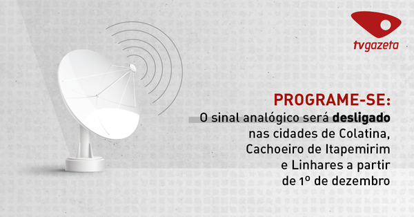 Comunicação de desligamento de sinal analógico