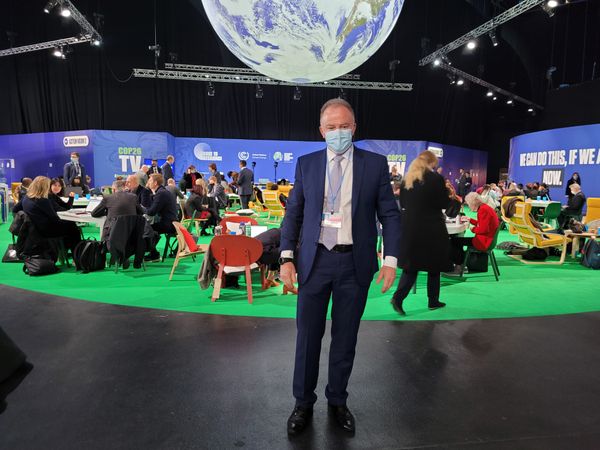 Governador Renato Casagrande na COP 26