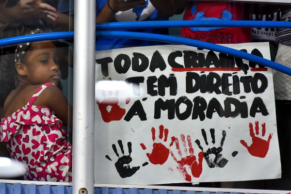 Moradores de ocupação fazem protesto na Câmara de Vitória por Fernando Madeira