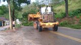 Chuva causa estragos em Itarana, Noroeste do Estado.
(Defesa Civil | Itarana)