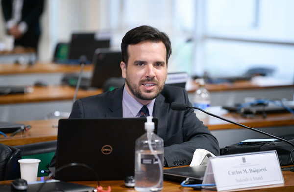 Indicado para exercer o cargo de membro do Conselho Diretor da Agência Nacional de Telecomunicações (Anatel), Carlos Manuel Baigorri.