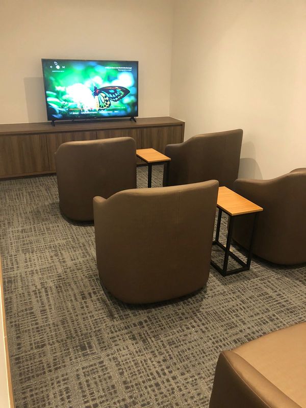 Sala de espera VIP do Aeroporto de Vitória por Zurich Aiport/Divulgação