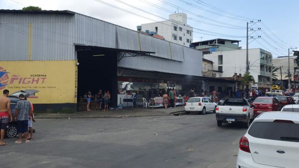 Tentativa de assalto aconteceu em uma tenda de venda de refeições em Vila Capixaba