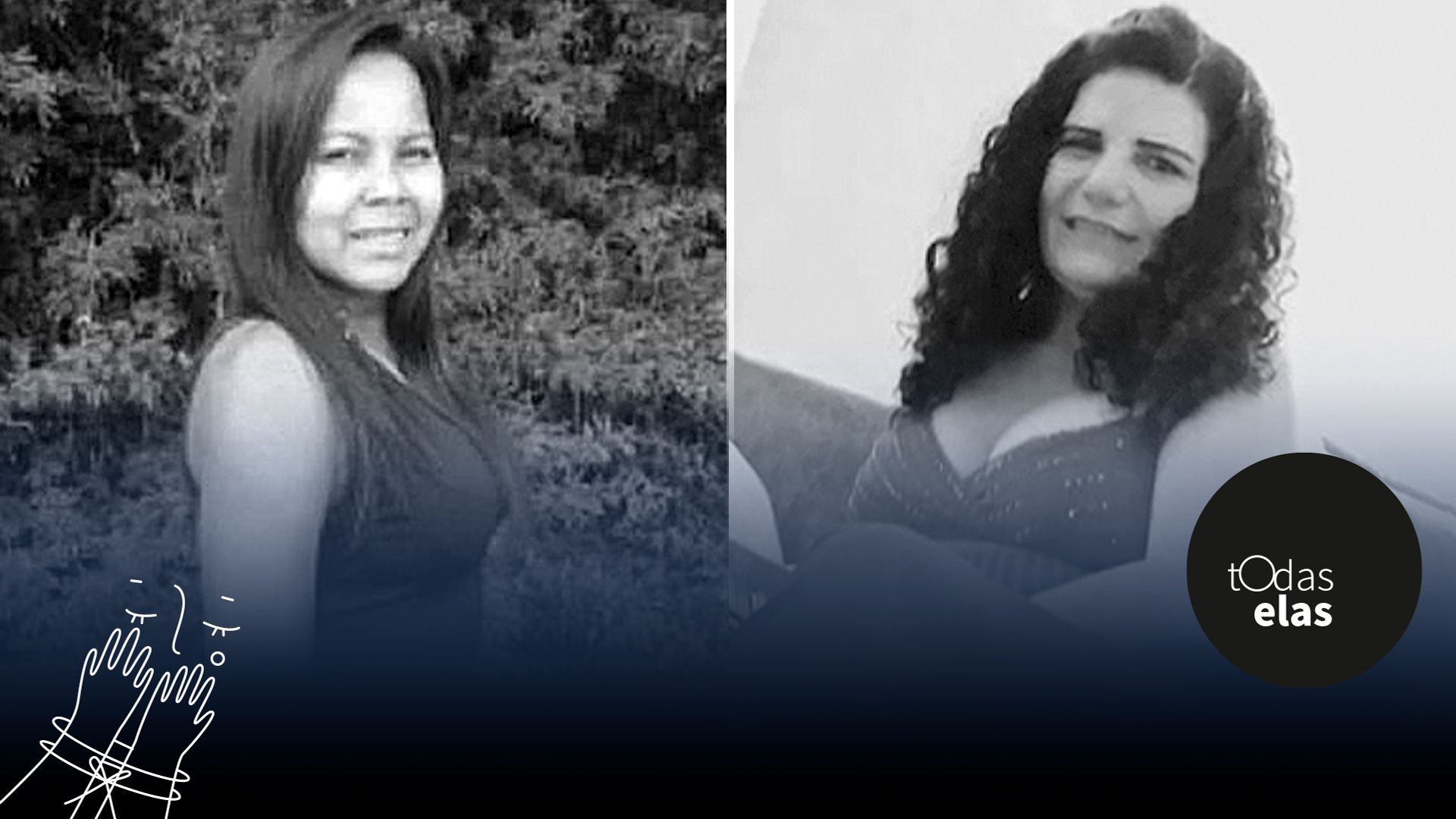 Vítimas de feminicídio: Carla Valadares e Neuza Ribeiro Santos