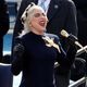 Lady Gaga na cerimônia de posse do presidente Joe Biden nos Estados Unidos