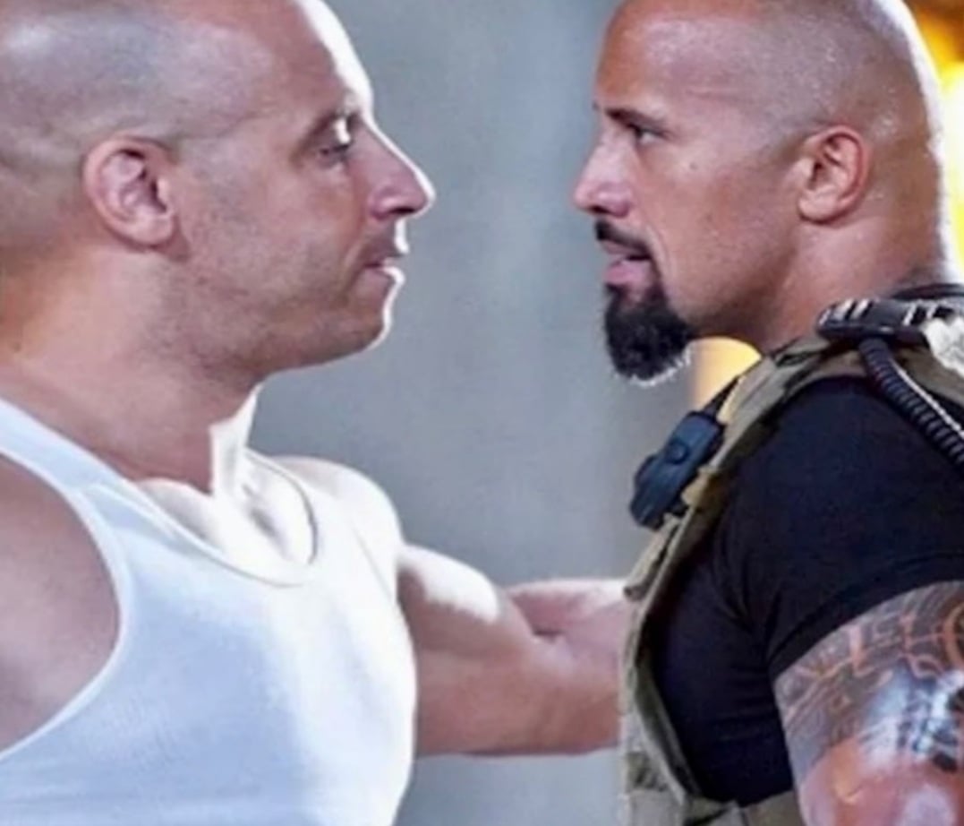 Vin Diesel diz que quer The Rock de volta em Velozes e Furiosos 10 -  Bastidores