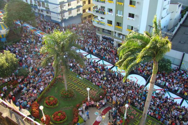 Festa de Corpus Christi, em Castelo, Sul do ES por Prefeitura de Castelo