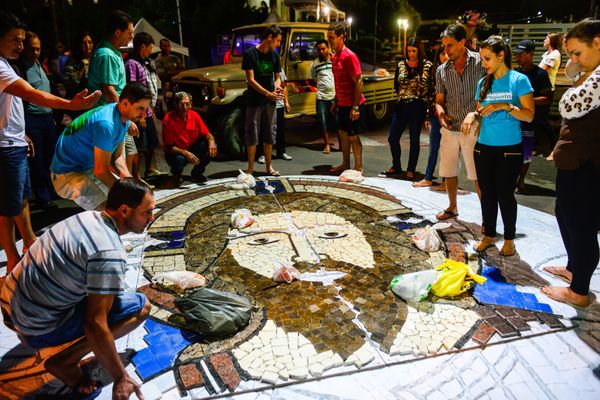 Festa de Corpus Christi, em Castelo, Sul do ES por Prefeitura de Castelo