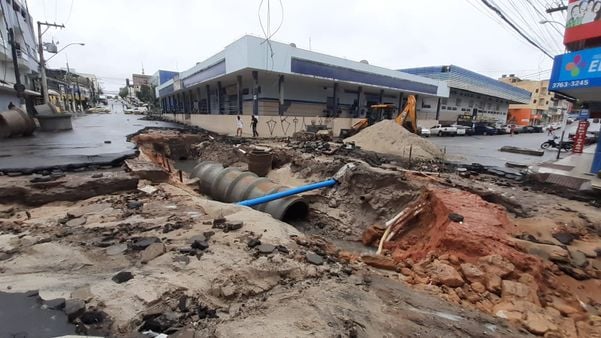 Chuva impacta região central de São Mateus