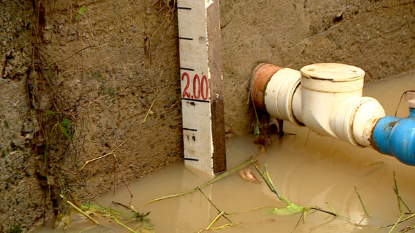 João Neiva, no Norte do Espírito Santo, está em alerta para a possibilidade de alagamento e deslizamento de terra.