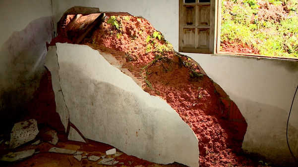 João Neiva, no Norte do Espírito Santo, está em alerta para a possibilidade de alagamento e deslizamento de terra.
