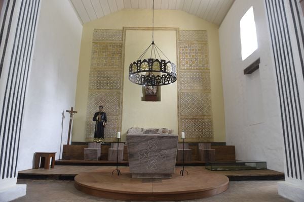 Interior do Santuário de São José de Anchieta