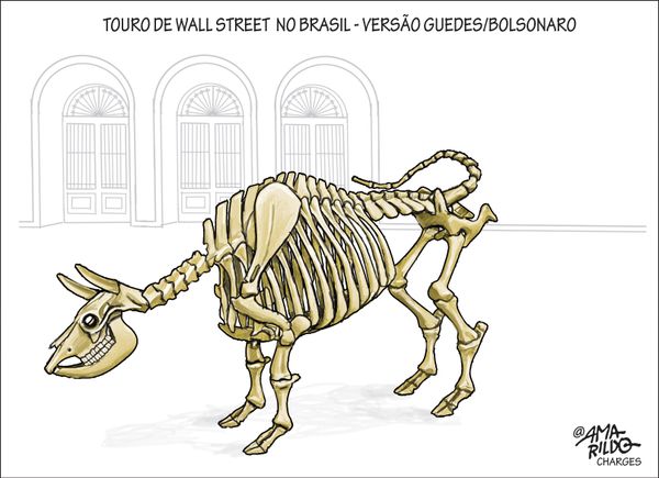 O touro de Guedes e Bolsonaro