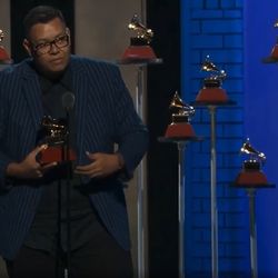O cantor Anderson Freire ganha seu segundo Grammy Latino 