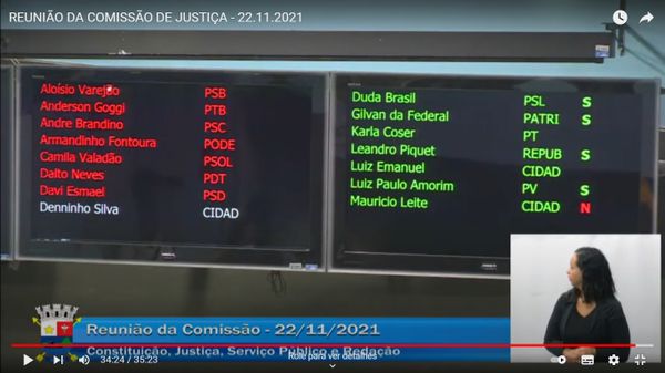 Comissão de Constituição e Justiça da Câmara de Vitória tenta aprovar regra que proíbe a exigência do “passaporte da vacina”