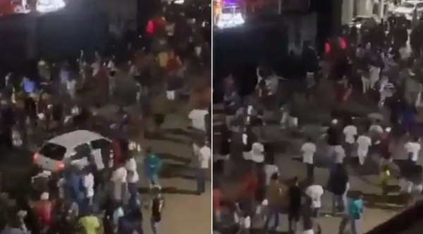 Motorista invade festa de rua e atropela 18 pessoas em João Dourado, na Bahia