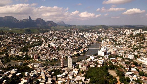 Vista de Cachoeiro de Itapemirim: entre as cidades de 100 mil a 500 mil habitantes, município ficou na 30ª posição do país no ranking Connected Smart Cities 2021
