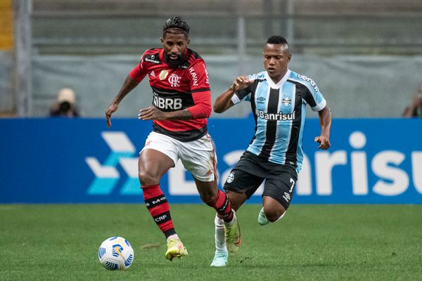 Flamengo e Grêmio empataram em 2 a 2 pelo Brasileirão