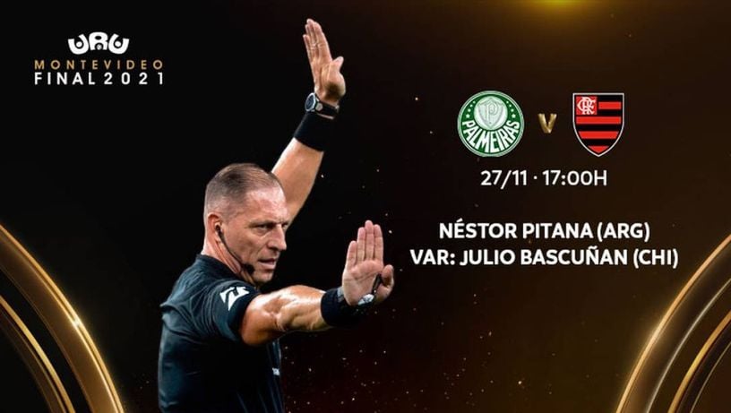 Néstor Pitana é o arbitro da final da Libertadores 2021
