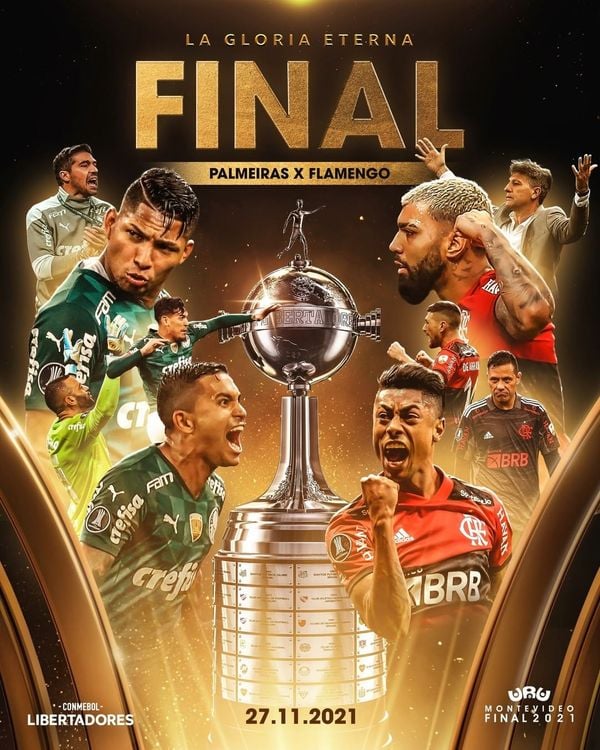 Palmeiras e Flamengo fazem a grande final da Libertadores
