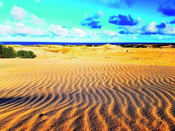 Dunas de Itaúnas, em Conceição da Barra