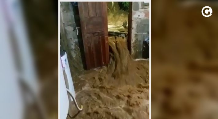 Município recebeu 44 milímetros de chuvas em 24h; comunidades de Santo Antônio, Pedra Branca e Boa Esperança foram as mais afetadas nesta terça (30)