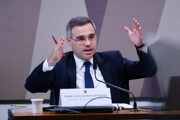 André Mendonça em sabatina na CCJ do Senado