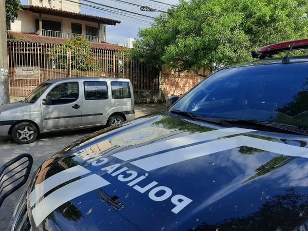Polícia Civil esteve no local do crime, em Bento Ferreira, Vitória, durante a tarde desta quarta-feira (1º)