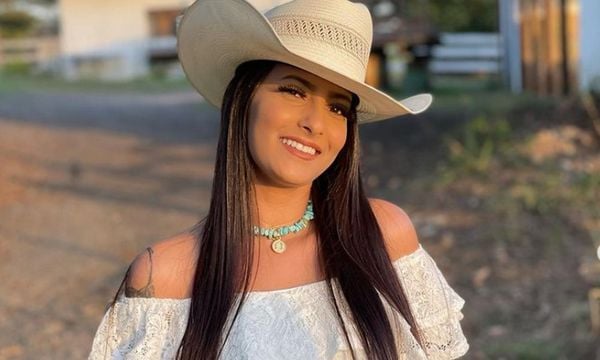 Franciane Andrade, de 23 anos, esteve no Jaguariúna Rodeo Festival, em São Paulo, no fim de semana