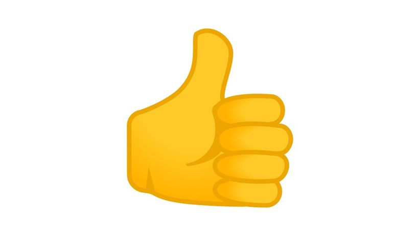 Emoji joia/polegar para cima