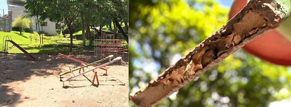 Moradores de Joana D'arc, em Vitória, cobram manutenção de parque do bairro 