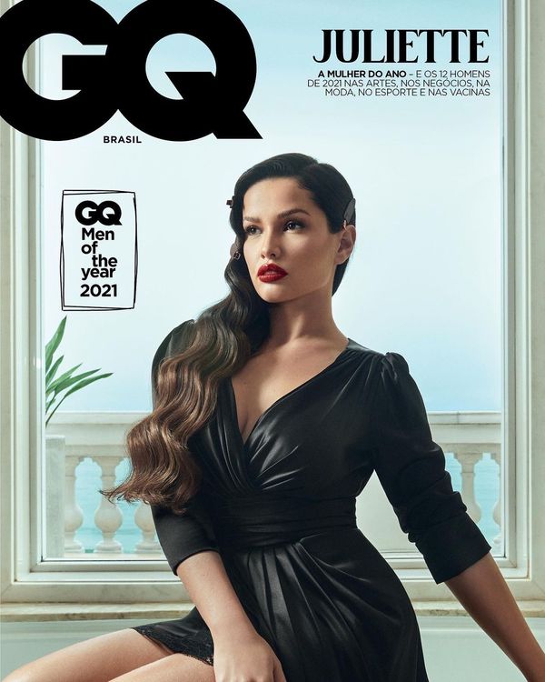 Juliette na capa da GQ Brasil como A Mulher do Ano