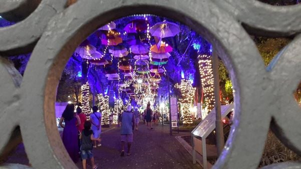 Inauguração da Vila do Papai Noel no Parque Moscoso em Vitória por Carlos Alberto Silva
