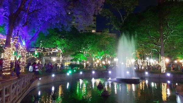 Inauguração da Vila do Papai Noel no Parque Moscoso em Vitória por Carlos Alberto Silva