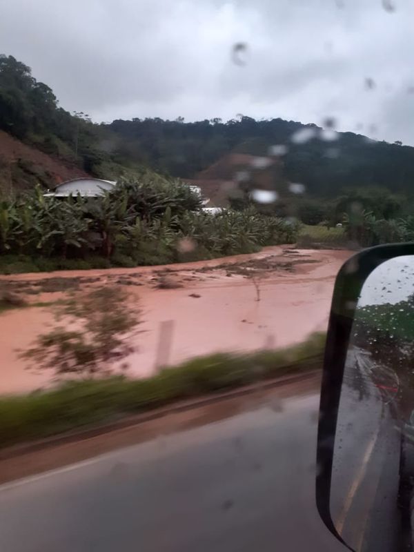 Forte chuva atinge Santa Maria de Jetibá por Dionatam Sic