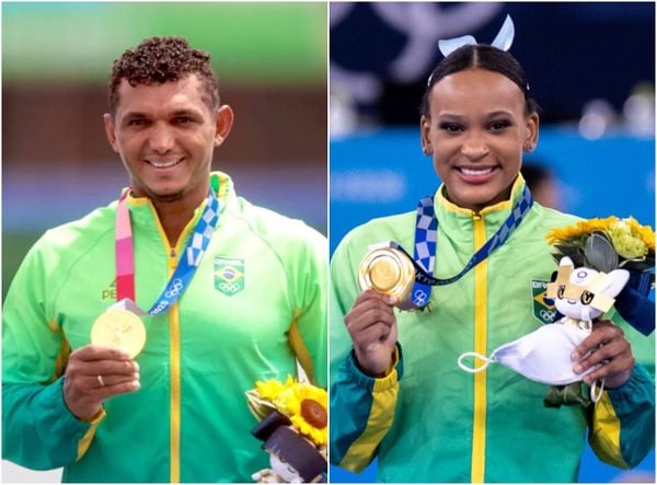Isaquias Queiroz e Rebeca Andrade são eleitos os melhores atletas do ano