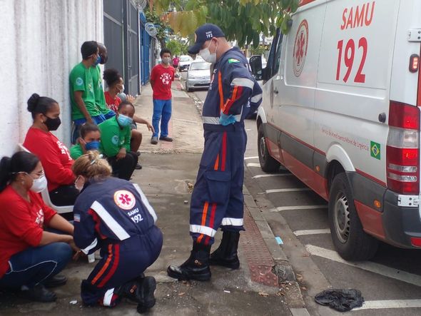 Funcionário da associação foram atendidos também pelo Samu nesta quinta-feira (9) por Tereza Rosa de Souza 