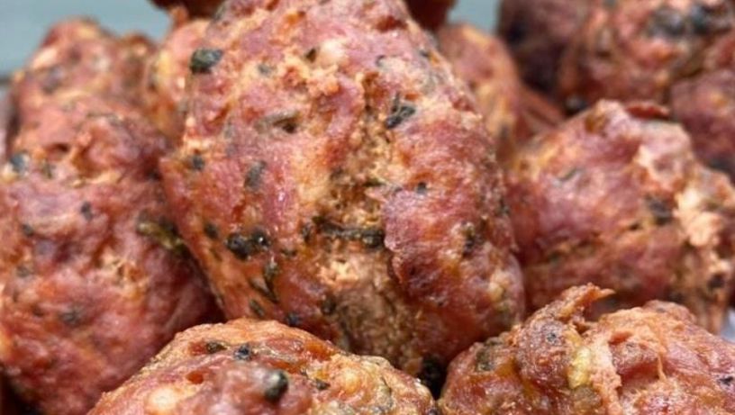 Bolinho de linguiça