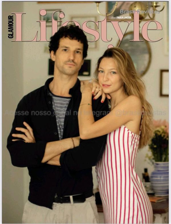 Victor Bessière e Luisa Meirelles abrem o apartamento para Revista Glamour
