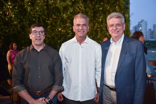 Paulo Baraona, Antonio Carlos Caiado e  Aristóteles Passos Costa Neto