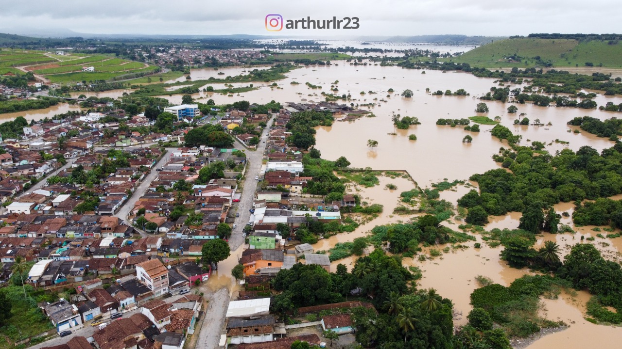 Região de Itamaraju, na Bahia, após ciclone. Estado decretou calamidade