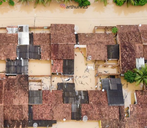 Região de Itamaraju, na Bahia, após ciclone. Estado decretou calamidade por  Arthur Loures | @arthurlr23 