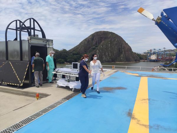 Vítimas de acidente de bicicleta em Venda Nova do Imigrante foram socorridas pelo Notaer por Divulgação/Notaer