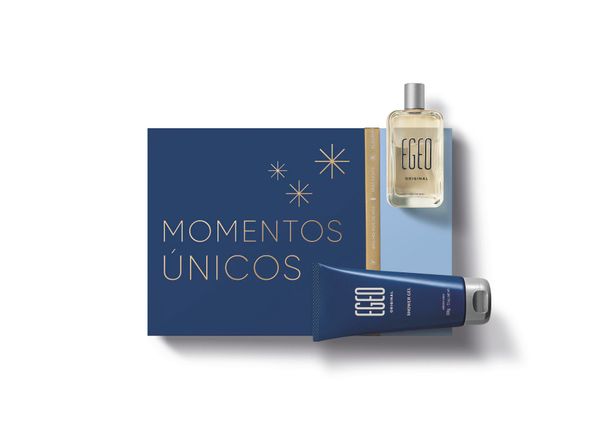 Com três itens, o Kit Egeo Original sai a R$205,70. por O Boticário/Divulgação