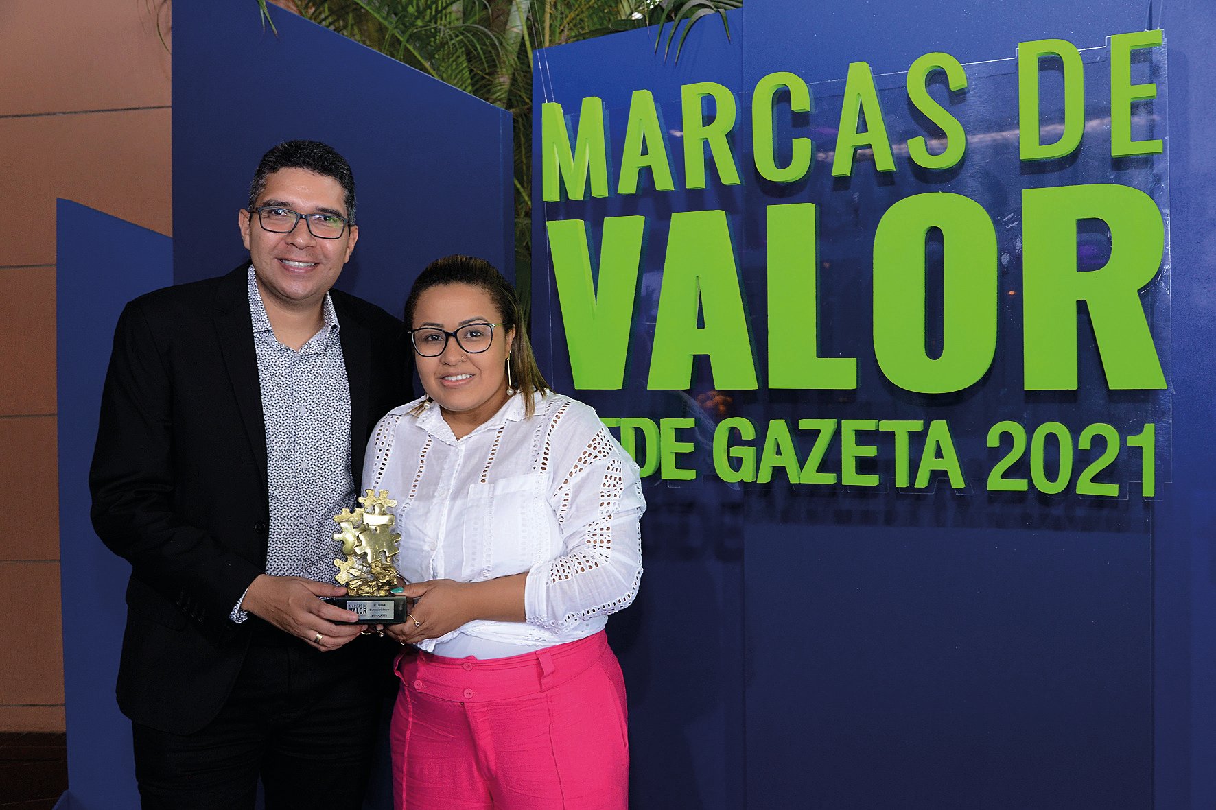 Prêmio Marcas de Valor 2021 - Francisco Gireli e Tatiane Farias - Sipolatti