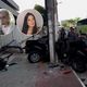 Imagem - Duas pessoas morrem após carro bater em poste na Fernando Ferrari, em Vitória