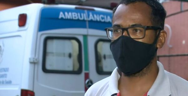 Jeandri Vieira é pai de uma menina de cinco anos que se feriu no acidente e chegou a ser levada para o Hospital Infantil de Vitória