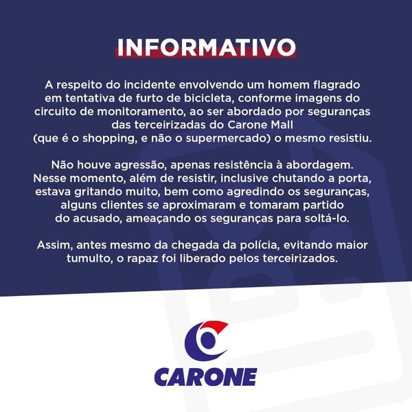Homem negro é agredido por seguranças após acusação de tentativa de furto em mercado da Serra